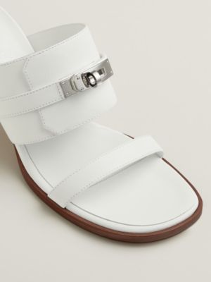 ホワイト - レディス サンダル＆レザーサンダル | Hermès - エルメス